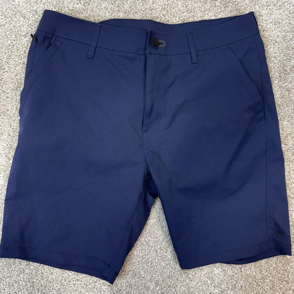 Public Rec Shorts Mens 30 Navy Blue Athletic Casual EUC